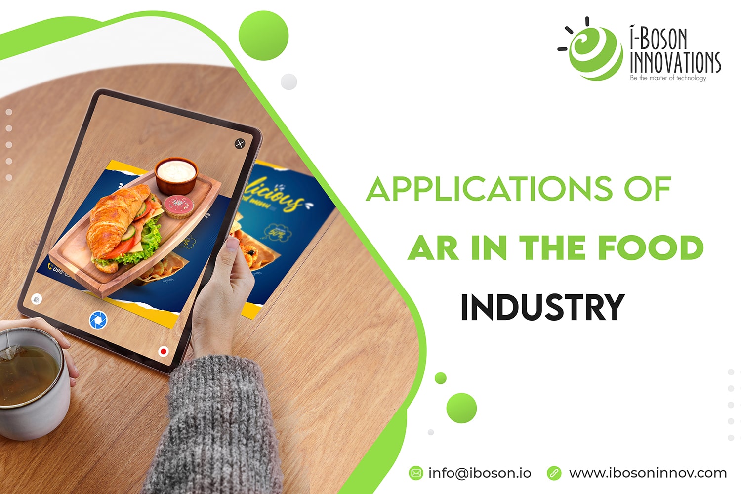 AR in food industry
                        